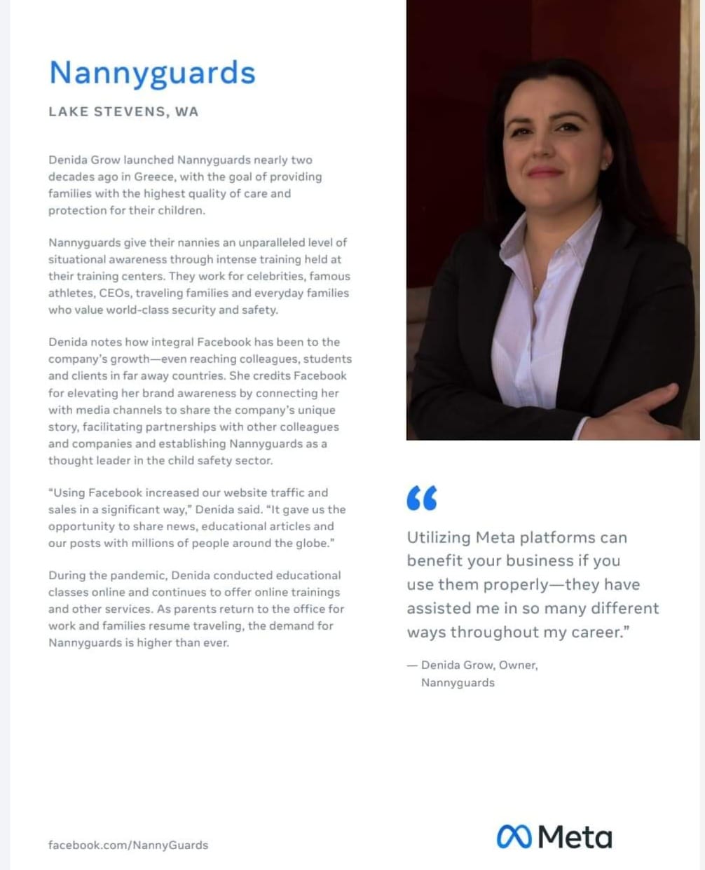 Nannyguards has been selected by the Leaders Network team at&nbsp;Meta